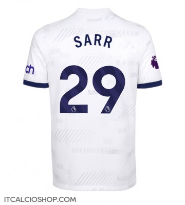 Tottenham Hotspur Pape Matar Sarr #29 Prima Maglia 2023-24 Manica Corta